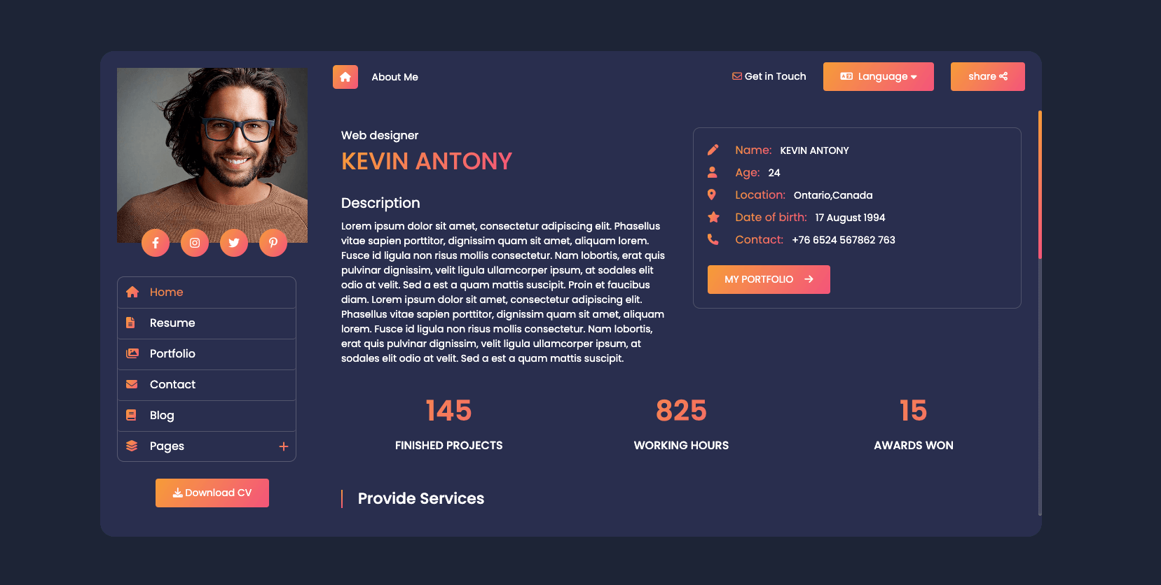 Executive Portfolio